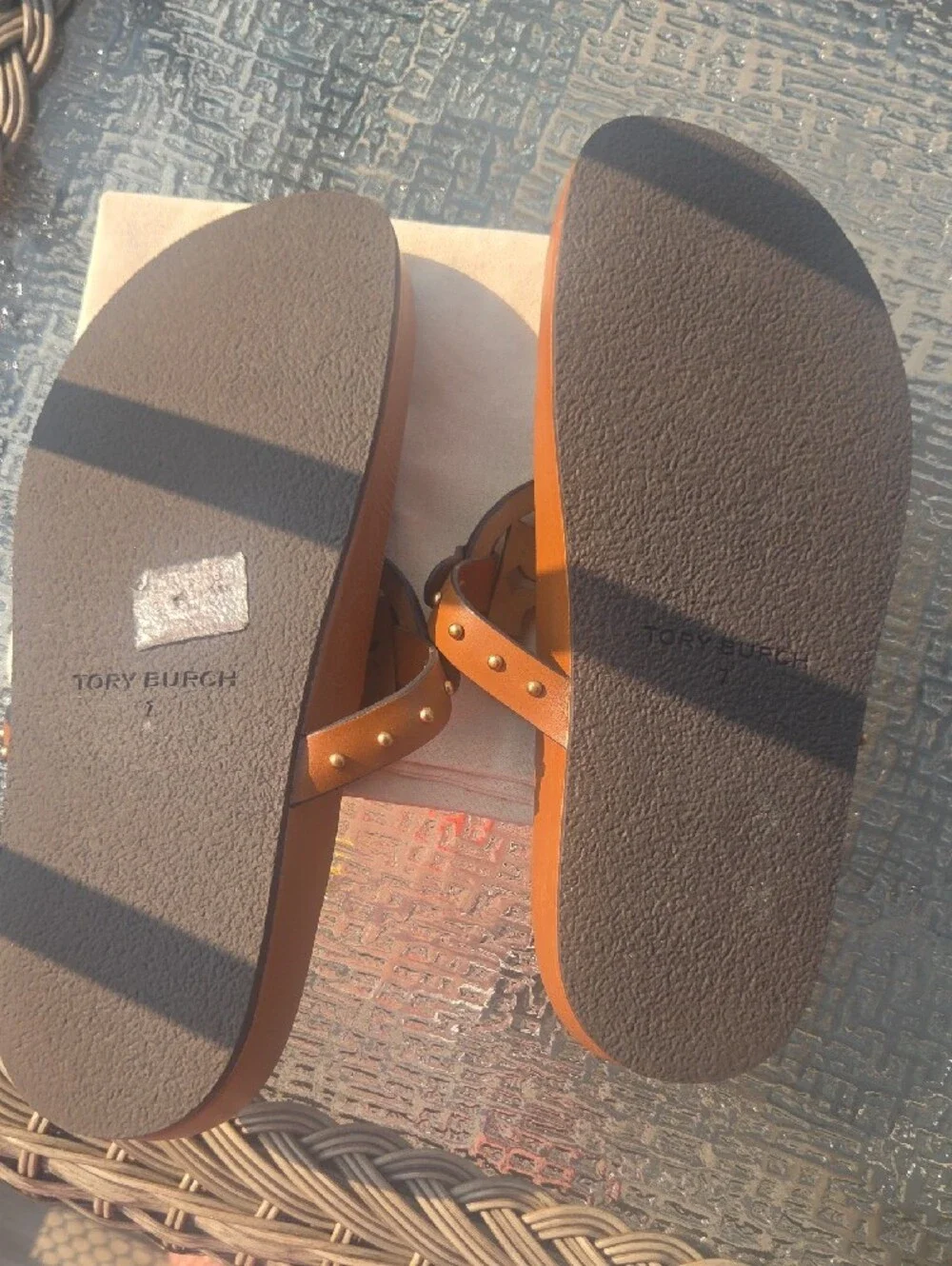Tory Burch Miller Cloud Vintage Plaque Sandals